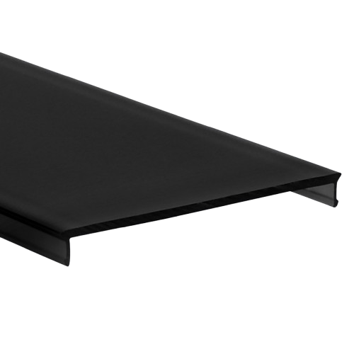 Abdeckung Kunststoff L-LINE schwarz 3m