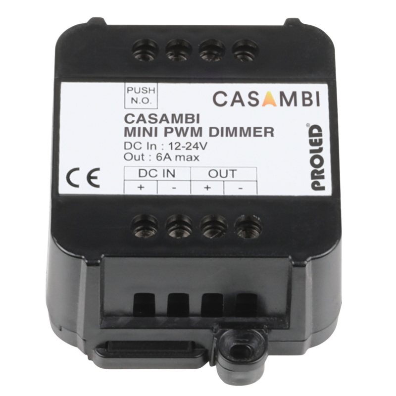 PWM Dimmer 1-Kanal 1x6A CASAMBI