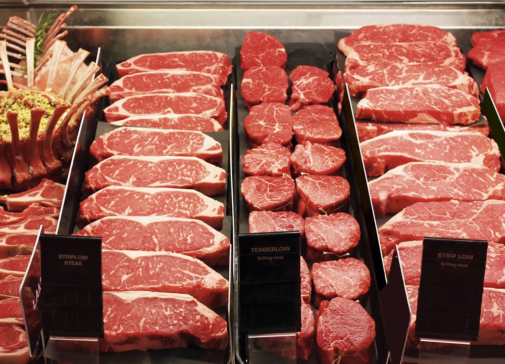 LED Streifen FOOD 24VDC 72W FRESH MEAT Rolle 5m