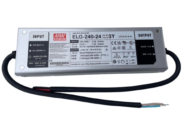 Schaltnetzteil IP67 24VDC 240W