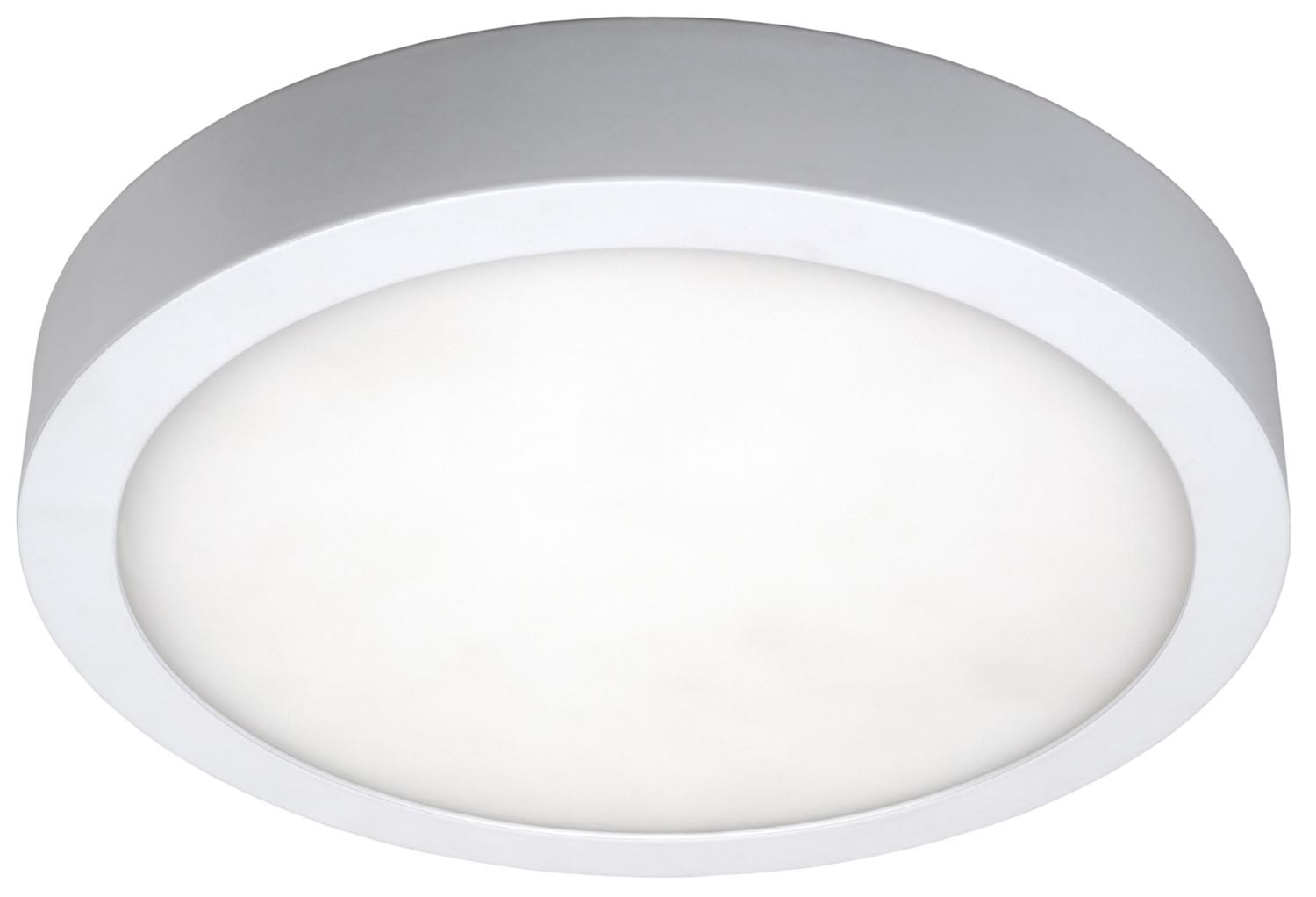 Aufbauleuchte MOON 500 weiss 42W 230VAC 2700K/3000K/4000K DALI DIM