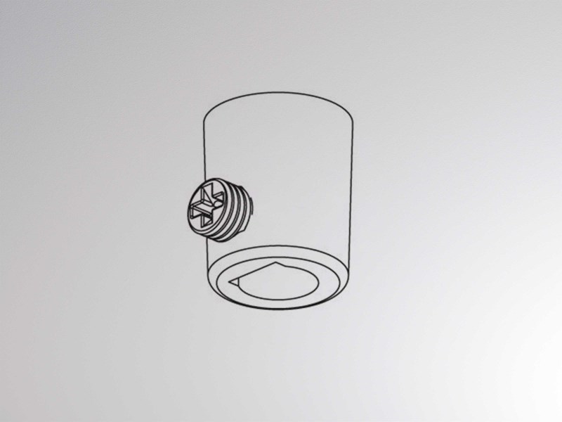 Zugentlastung M10 schwarz