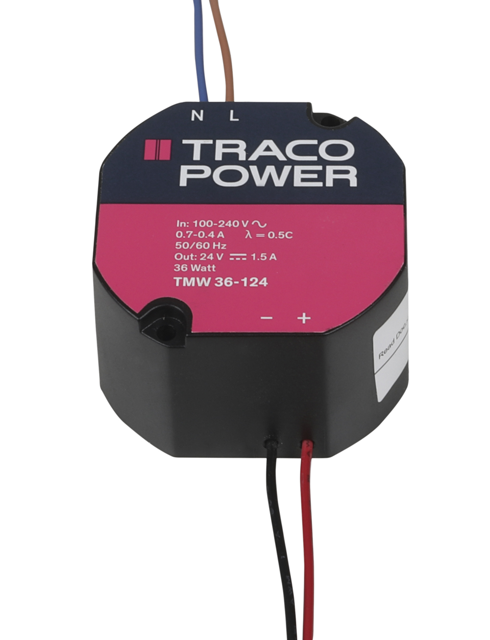 TRACO Schaltnetzteil IP67 24VDC 36W