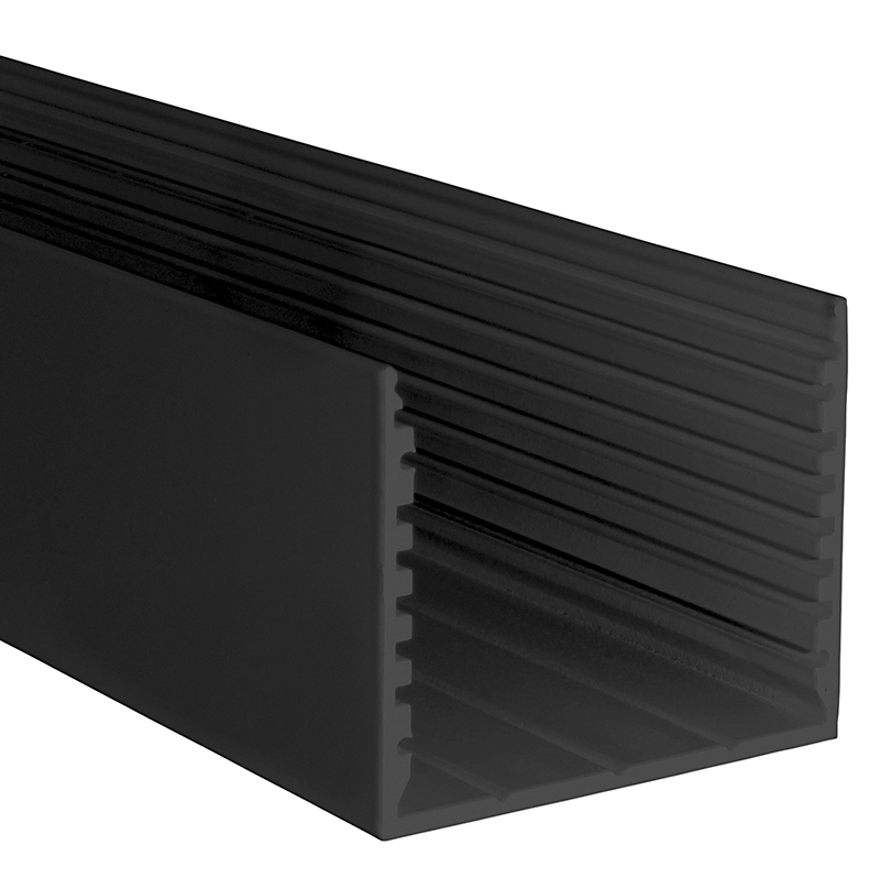 LED Profil L-LINE STD schwarz 3m