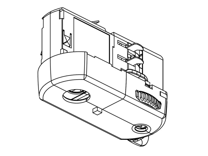 Adapter 3PH 5kg weiss