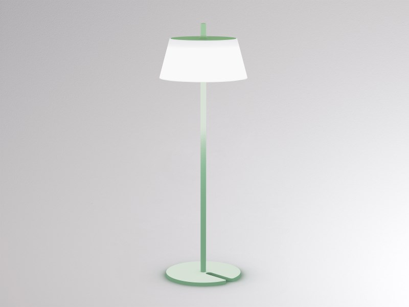 Tischleuchte EEDEN AKKU grün 2,2W 230VAC 2700K/3000K, inkl. Akku DIM