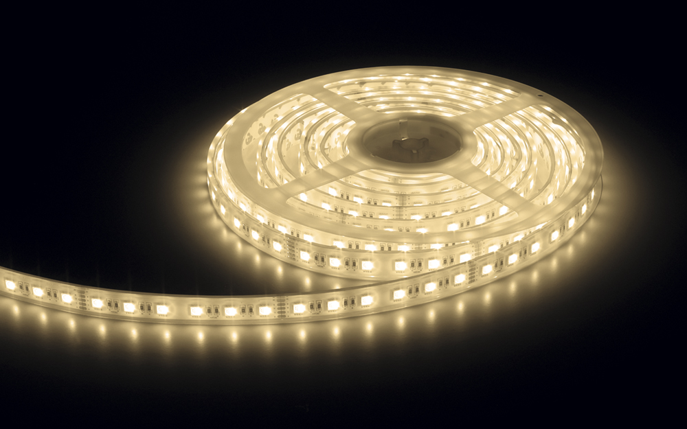 LED Streifen IP65 RGBW 4-IN-1 24VDC 96W 3000K Rolle 5m