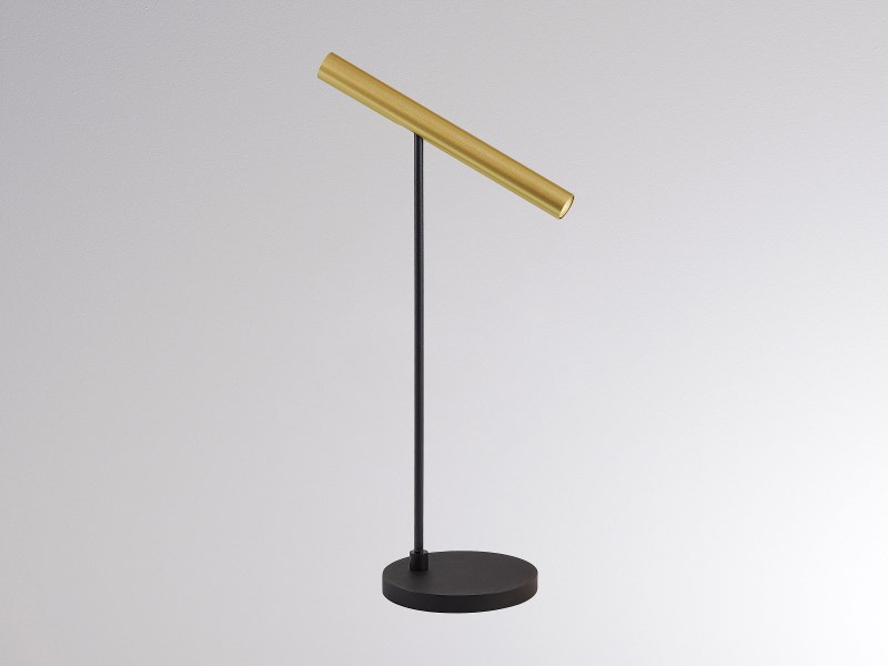 Tischleuchte MEYOT schwarz/gold 9W 230VAC 2700K inkl. Netzteil TOUCH DIM