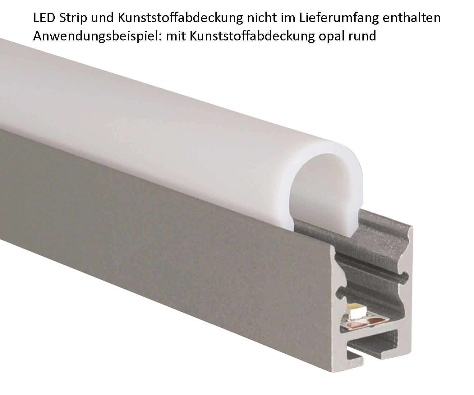 LED Profil S-LINE STD24 alu 3m
