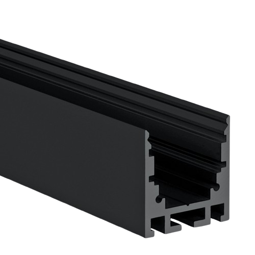 LED Profil M-LINE STD24 schwarz 2m