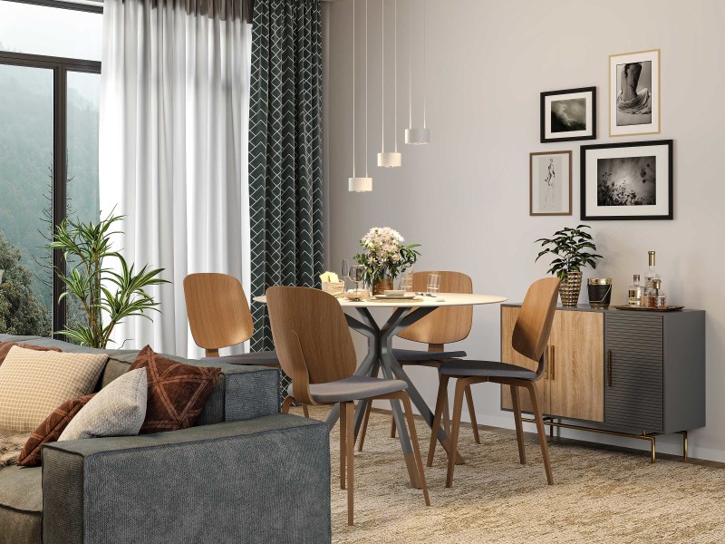 Pendelleuchte MAG schwarz 24W 230VAC 2700K DIM