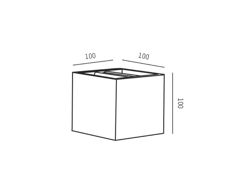 Wandleuchte NEXT direkt/indirekt weiss 7,5W 230VAC 3000K IP54