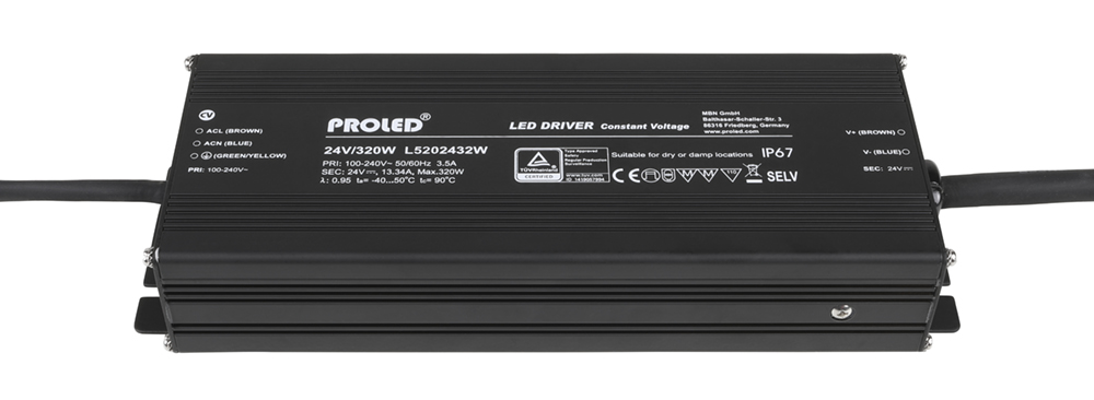LED Netzteil IP67 24VDC 320W