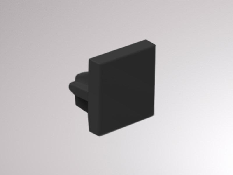 Endkappen MINI 10 schwarz - SET