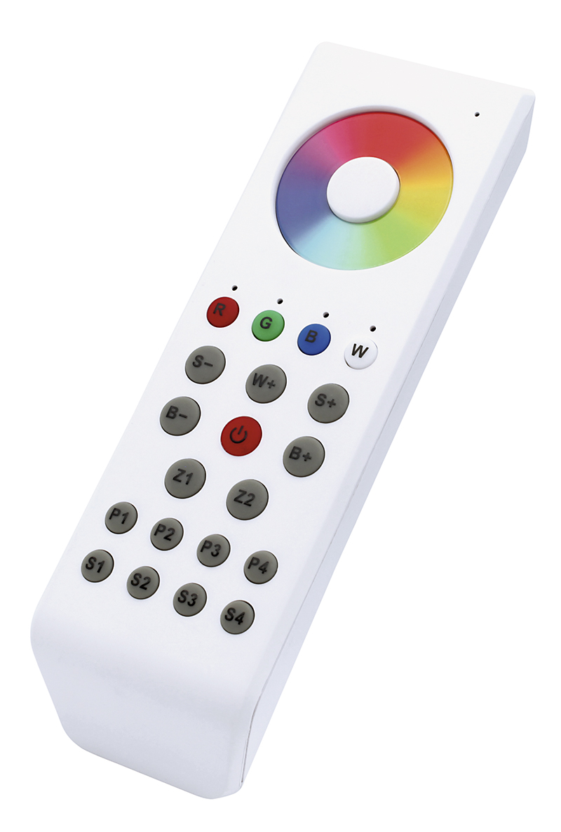 Funkfernbedienung (RF) RGBW 4 Kanal Gehäuse weiss