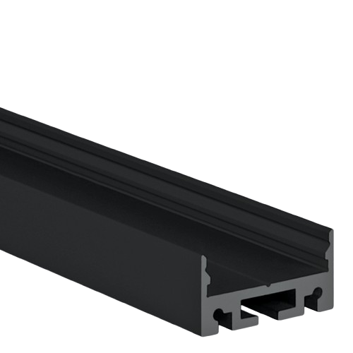 LED Profil M-LINE EXTRA LOW24 schwarz 3m