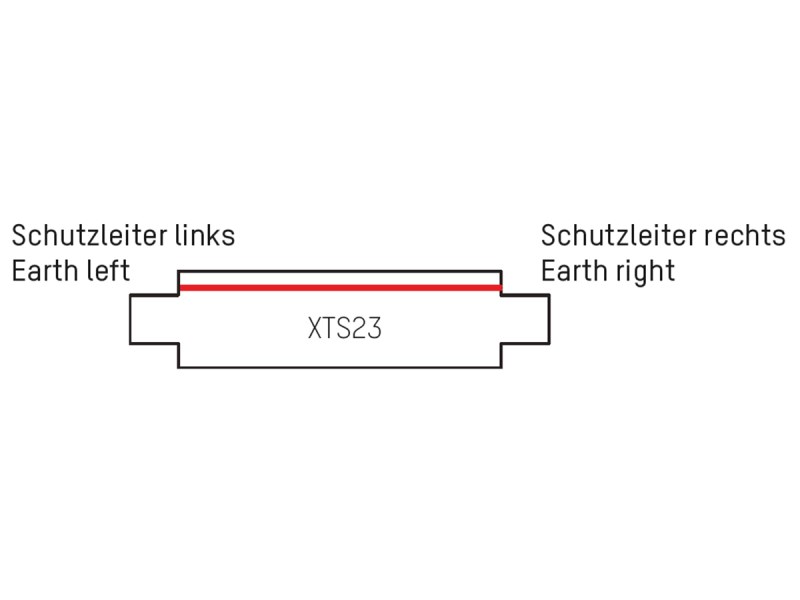 Flex-Verbinder 3PH XTS23-2 schwarz