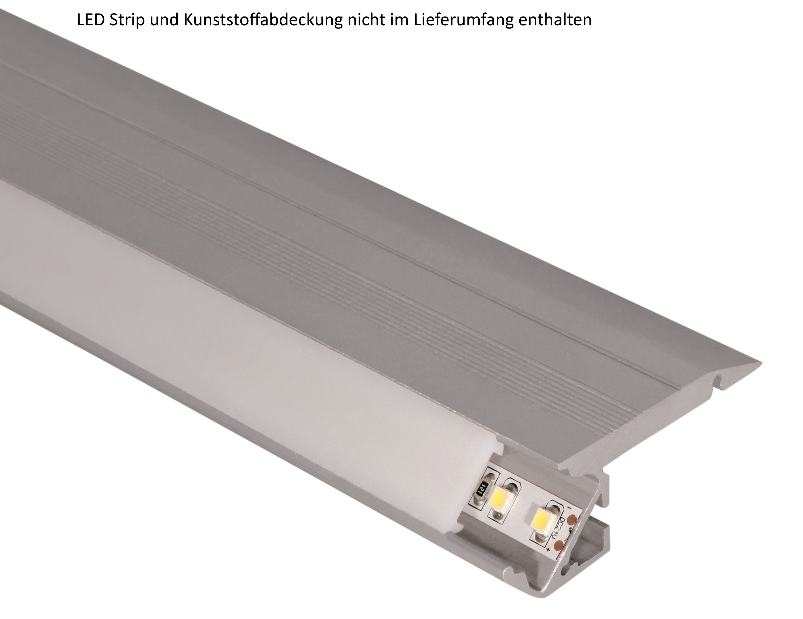 Treppenstufenprofil S-LINE STEP UP 3m