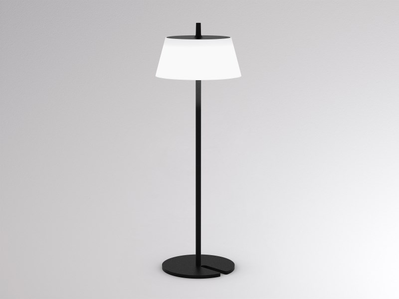 Tischleuchte EEDEN AKKU schwarz 2,2W 230VAC 2700K/3000K, inkl. Akku DIM