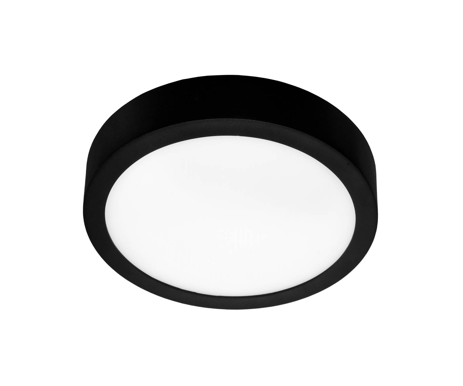 Aufbauleuchte MOON 240 schwarz 18W 230VAC 2700K/3000K/4000K