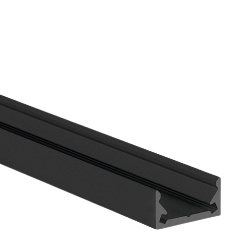 LED Profil S-LINE LOW schwarz 2m