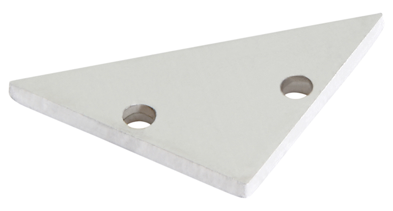 Endkappe S-LINE CORNER weiß