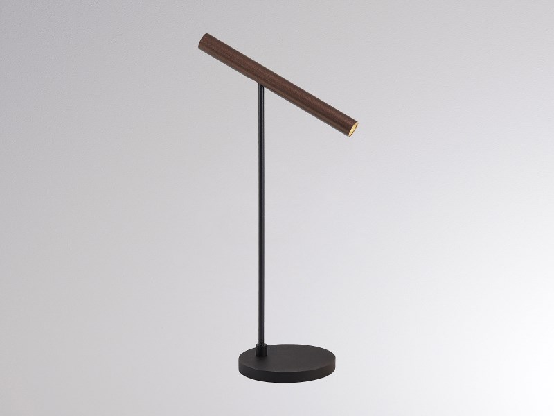 Tischleuchte MEYOT schwarz/coffee 9W 230VAC 2700K inkl. Netzteil TOUCH DIM