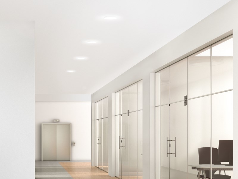 Halbeinbauleuchte MAAN 120x50 weiß 13W 230VAC 2700K/3000K/4000K inkl. Netzteil TRIAC DIM