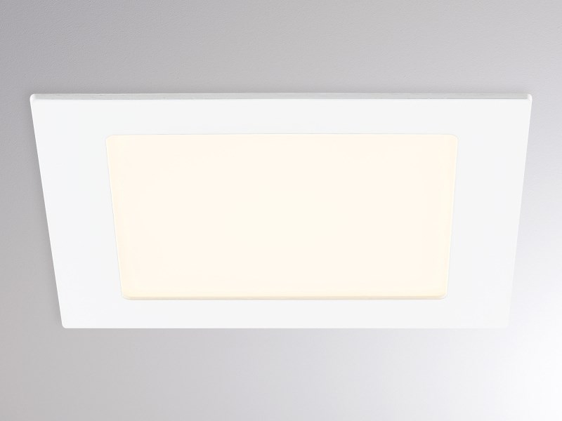 Einbauleuchte MOON 300x300x22 weiß 17W 230VAC 4000K inkl. Netzteil TRIAC DIM