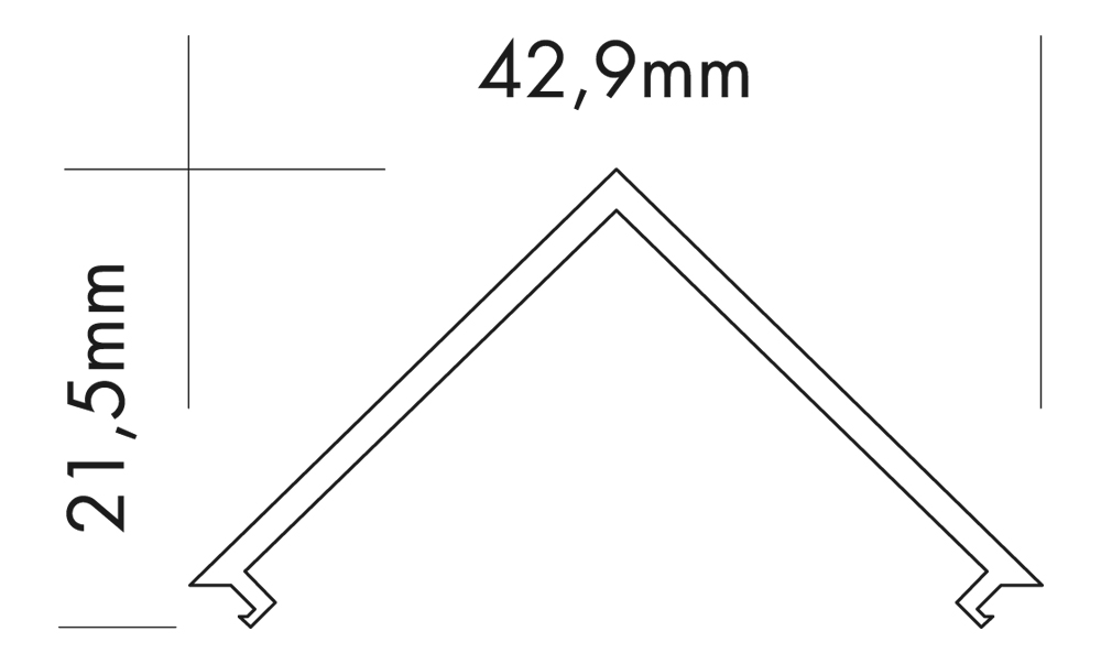 Abdeckung Kunststoff C-LINE E opal 3m