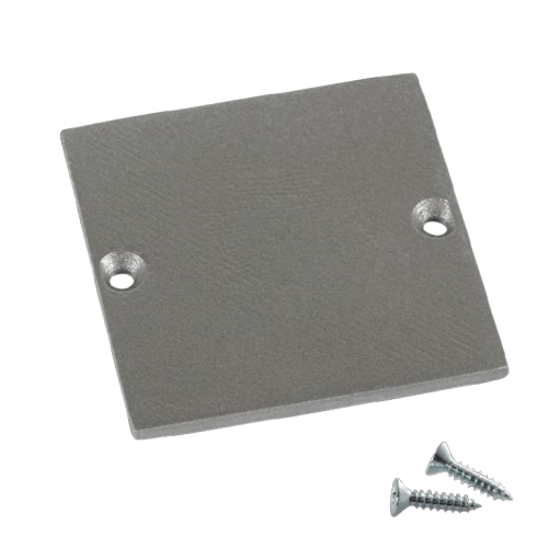 Endkappe PS-LINE STD/STD24 flach alu