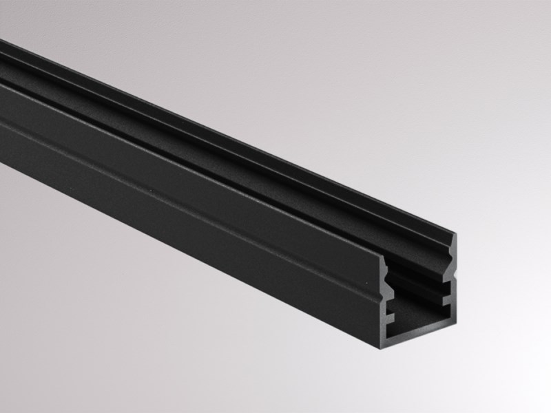 LED Profil MINI 10 schwarz 2m