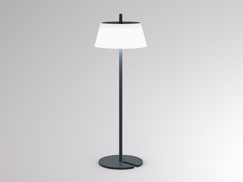 Tischleuchte EEDEN AKKU anthrazit 2,2W 230VAC 2700K/3000K, inkl. Akku DIM