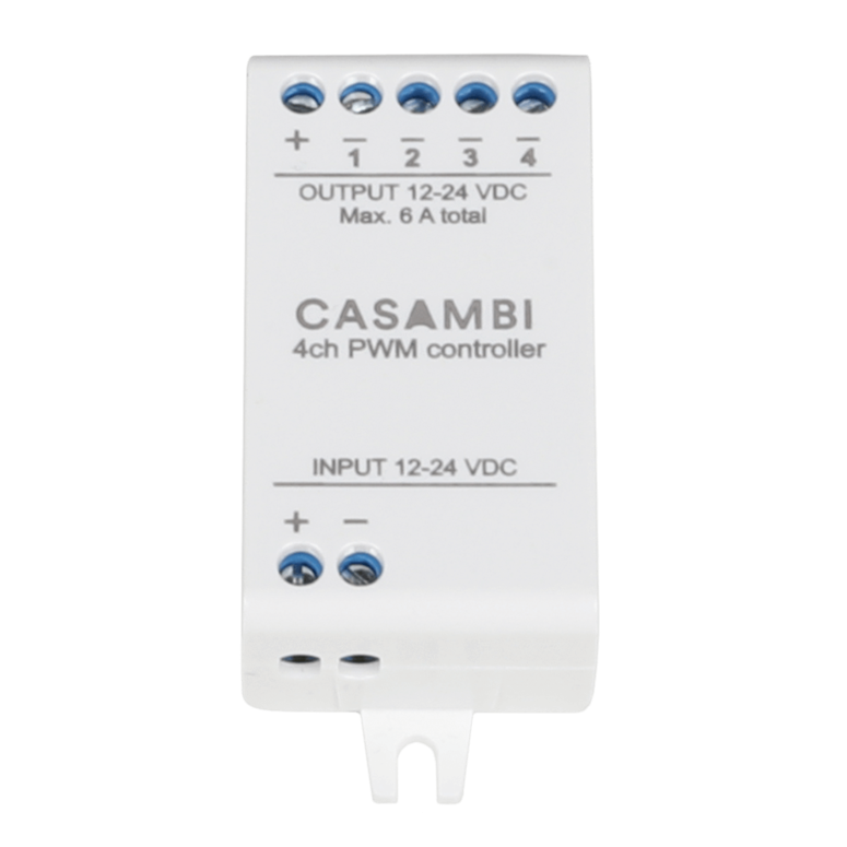 PWM Dimmer 4-KANAL max.6A Casambi