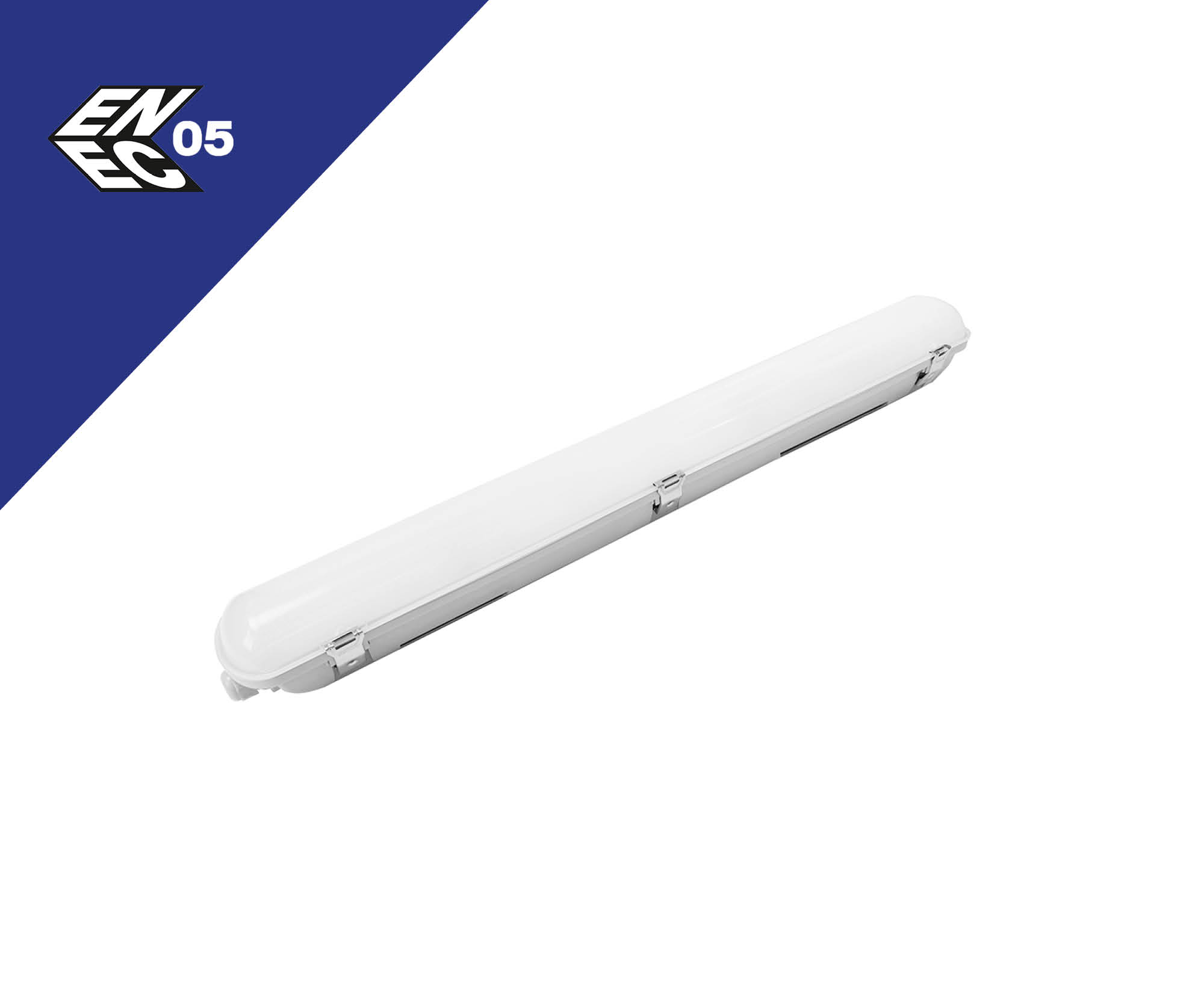 Feuchtraumleuchte IP66 RADIAL SLIM 11-18W 230VAC 4000K 636mm