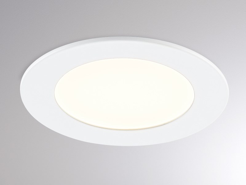 Einbauleuchte MOON 120x22 weiß 6W 230VAC 4000K inkl. Netzteil TRIAC DIM