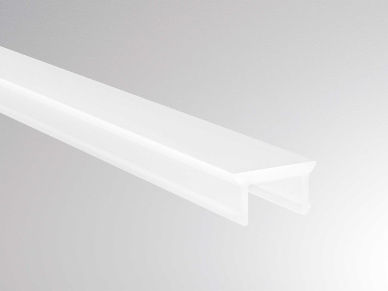 Abdeckung Kunststoff MINI 10 opal 2m