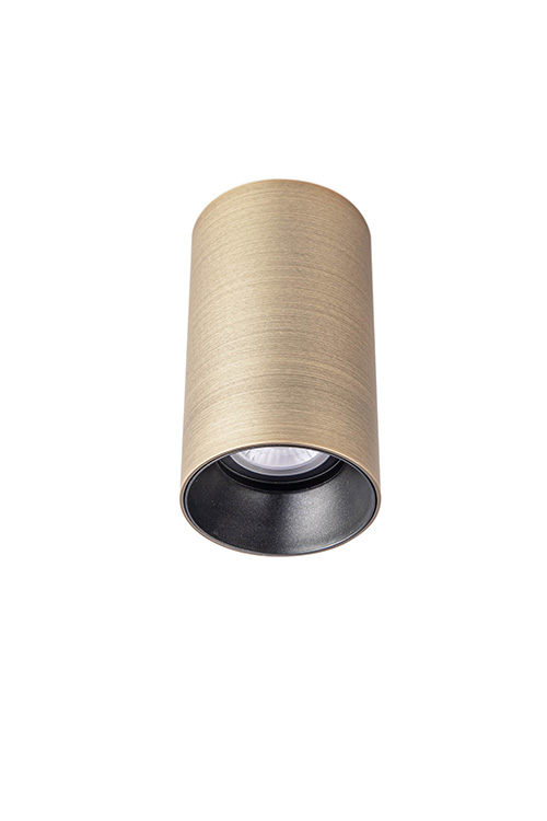 Aufbauleuchte DRUM MINI GU10 bronzato 6W 230VAC 3000K DIM