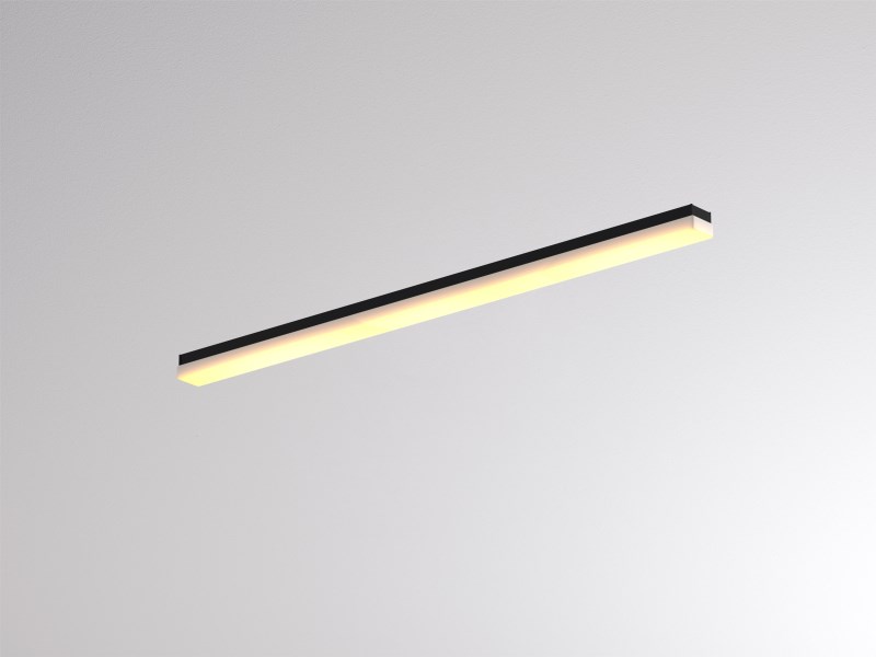 Aufbauleuchte CARA schwarz 26W 230VAC 3000K/4000K DALI DIM