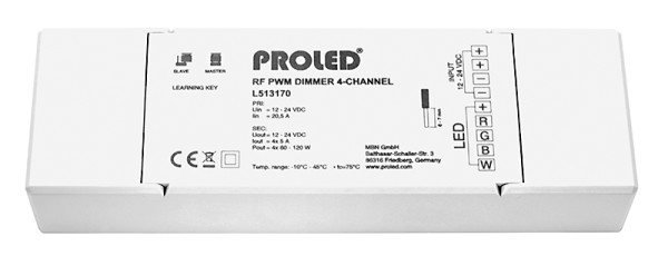 Funk Controller (RF) PWM 4 Kanal CA