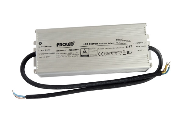 LED Netzteil IP67 24VDC 150W