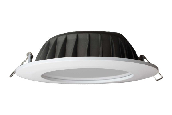 Einbau Downlight IP44 MACROS 24F weiss 24W 230VAC 3000K